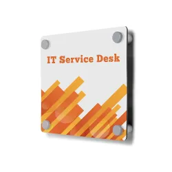 Plaque murale avec fixations - Intérieur-Panneau Mural Altumis