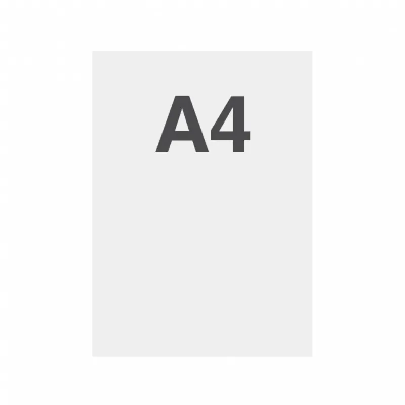 Poster imprimé - A4 - 135 g/m² - Satiné-Accessoires pour Cadre d'Affichage Altumis