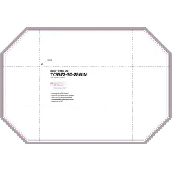 Nappe de table - Royal - Avec impression personnalisée-Chaise & Mange debout Altumis