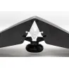 Piètement triangulaire en Aluminium-Stop Trottoir Altumis
