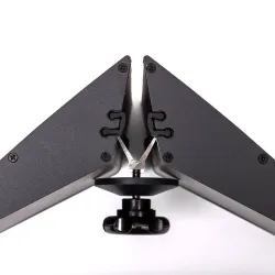 Piètement triangulaire - Alu. Noir-Stop Trottoir Altumis
