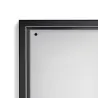 Vitrine d'affichage d'intérieur Slim - Porte coulissante - Anthracite-Vitrine d'Affichage Intérieur Altumis
