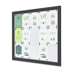 Vitrine d'affichage d'extérieur - Slim Anthracite-Vitrine d'Affichage Extérieur Altumis
