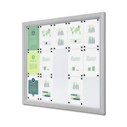Vitrine d'affichage d'extérieur - Slim-Vitrine d'Affichage Extérieur Altumis