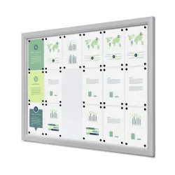 Vitrine d'affichage d'extérieur - Slim-Vitrine d'Affichage Extérieur Altumis