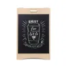 Chevalet ardoise - Eco bois-Chevalet ardoise Altumis