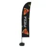 Beach flag - Set Wind - Pizza-Beach flag - Conception standard Altumis