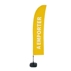 Beach flag - Set Wind - A Emporter-Beach flag - Conception standard Altumis