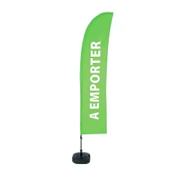 Beach flag - Set Wind - A Emporter-Beach flag - Conception standard Altumis