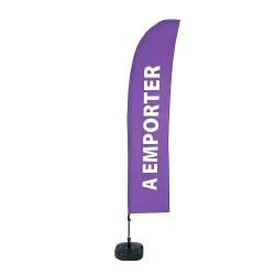 Beach flag - Set Wind - A Emporter-Beach flag - Conception standard Altumis