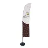 Beach flag - Set Wind - Café à emporter-Beach flag - Conception standard Altumis