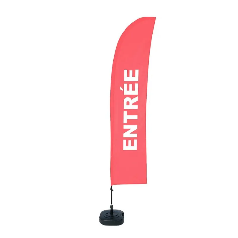 Beach flag - Set Wind - Entrée-Beach flag - Conception standard Altumis