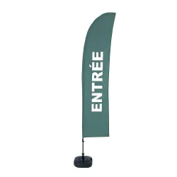 Beach flag - Set Wind - Entrée-Beach flag - Conception standard Altumis