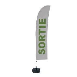 Beach flag - Set Wind - Sortie