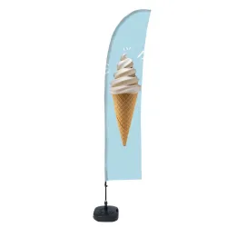 Beach flag - Set Wind - Ice...