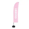 Beach flag - Set Wind - Ouvert-Beach flag - Conception standard Altumis