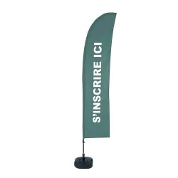 Beach flag - Set Wind - S'inscrire ici-Beach flag - Conception standard Altumis