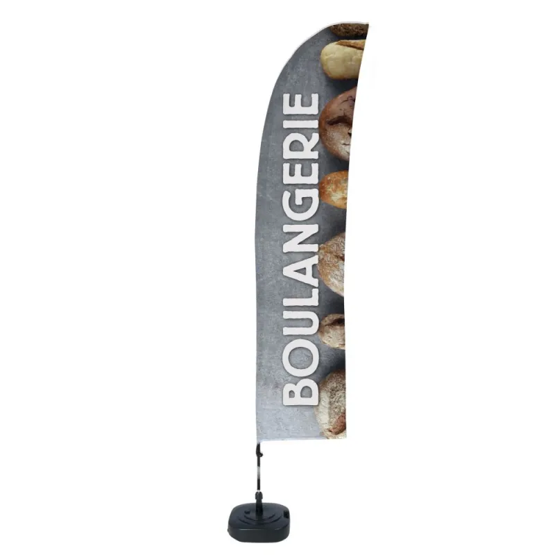 Beach flag - Set Wind - Boulangerie-Beach flag - Conception standard Altumis