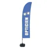 Beach flag - Set Wind - Opticien-Beach flag - Conception standard Altumis