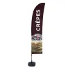 Beach flag - Set Wind - Crêpes-Beach flag - Conception standard Altumis