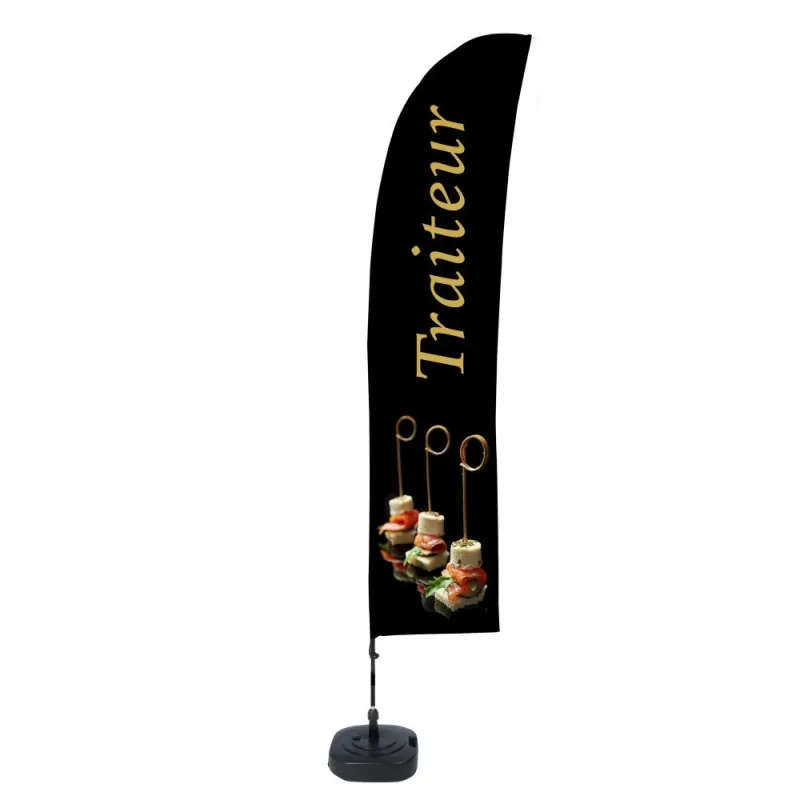 Beach flag - Set Wind - Traiteur-Beach flag - Conception standard Altumis