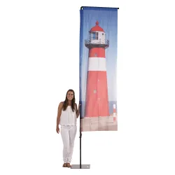 Beach flag - Alu Square-Beach flag Alu Altumis
