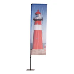 Beach flag - Alu Square-Beach flag Alu Altumis