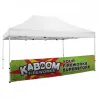 Tente pliable Alu - Demi-toile mural - Avec impression-Tente publicitaire pliable personnalisée Altumis