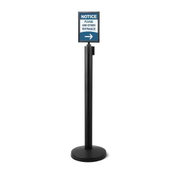 Porte-Affiche - Barrière...