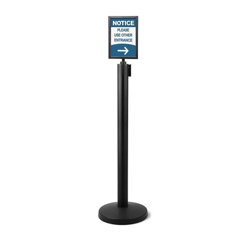 Porte-Affiche - Barrière ceinture - Poteaux Flexi-Barrière Ceinture Altumis