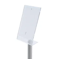 Poteau d'information sur pied - Slim droit-Supports pour Brochures Altumis