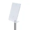 Poteau d'information sur pied - Slim droit-Supports pour Brochures Altumis