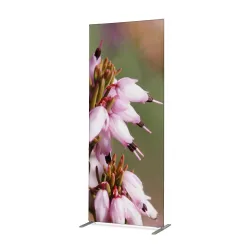 Cloison Déco en tissu Slim - Fleur De Bruyère Rose-Cloison Déco : Conception standard Altumis