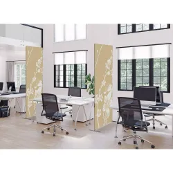 Cloison Déco en tissu Slim - Cerisier Japonais-Cloison Déco : Conception standard Altumis