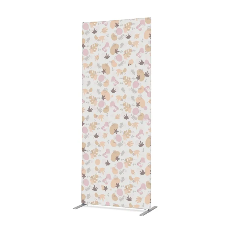 Cloison Déco en tissu Slim - Fleurs Foya-Cloison Déco : Conception standard Altumis