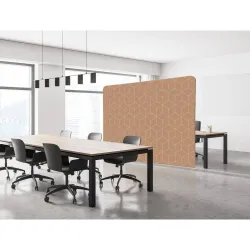 Cloison Déco en tissu Master - Hexagone-Cloison Déco : Conception standard Altumis