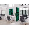 toile tendue sur cadre Noir - Feuillage-Mur Déco : Conception standard Altumis