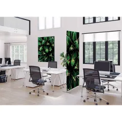 Toile tendue sur cadre Noir - Cactus-Mur Déco : Conception standard Altumis