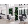 Toile tendue sur cadre Noir - Cactus-Mur Déco : Conception standard Altumis
