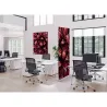 Toile tendue sur cadre Noir - Cactus-Mur Déco : Conception standard Altumis