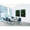 Toile tendue sur cadre Noir - Cactus-Mur Déco : Conception standard Altumis