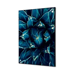 Toile tendue sur cadre Noir - Cactus-Mur Déco : Conception standard Altumis