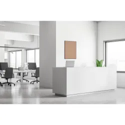 Toile tendue sur cadre Noir - Hexagone-Mur Déco : Conception standard Altumis