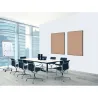 Toile tendue sur cadre Noir - Hexagone-Mur Déco : Conception standard Altumis