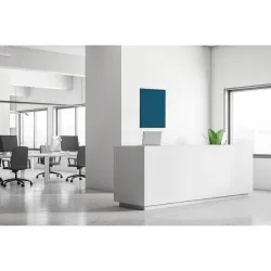 Toile tendue sur cadre Noir - Hexagone-Mur Déco : Conception standard Altumis