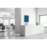 Toile tendue sur cadre Noir - Hexagone-Mur Déco : Conception standard Altumis
