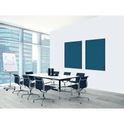 Toile tendue sur cadre Noir - Hexagone-Mur Déco : Conception standard Altumis