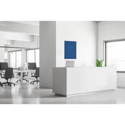 Toile tendue sur cadre Noir - Hexagone-Mur Déco : Conception standard Altumis