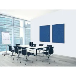 Toile tendue sur cadre Noir - Hexagone-Mur Déco : Conception standard Altumis