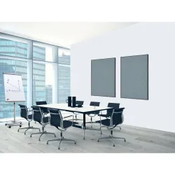 Toile tendue sur cadre Noir - Hexagone-Mur Déco : Conception standard Altumis